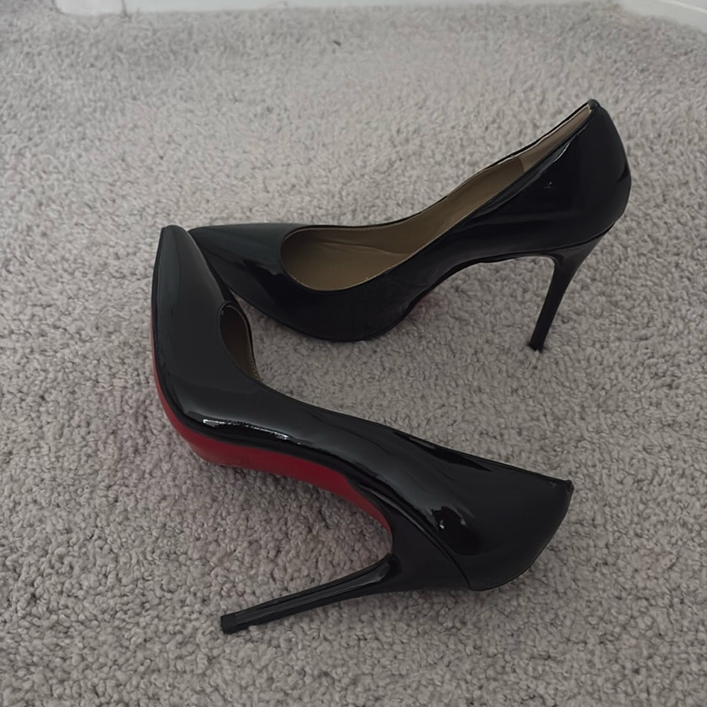 Black heels